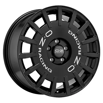 Alloy Wheel Oz Racing Rally Racing For Ford Focus 8x19 5x108 Gloss Black Si 5x6 • $1078