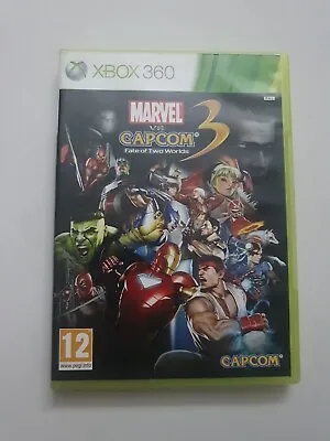 Marvel Vs Capcom 3 : Fate Of Two Worlds Xbox 360 Game. No Manual  • £7.99