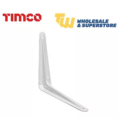 Timco London Pattern Bracket White 200 X 150mm Shelves Bookcase Furniture Shelf • £4.99