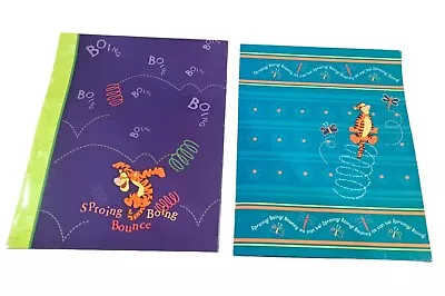 3 Vintage Disney Trapper Keeper Portfolio Folders Inserts Tigger Mead 1990's • $29.95