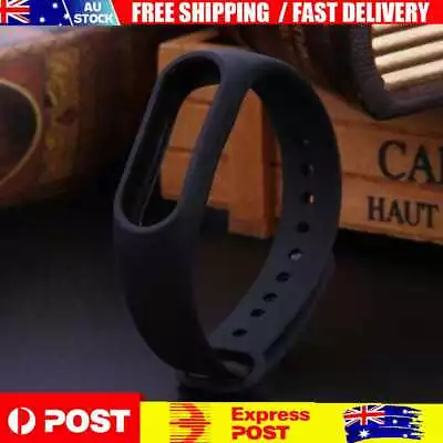 Replacement Wrist Strap Smart Bracelet Band For Xiaomi Mi Band 2 (Black) • $8.29