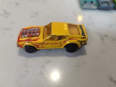 Matchbox Rolamatics 1973 Limited Edition Mustang Piston Popper Hot Popper Flame • $15