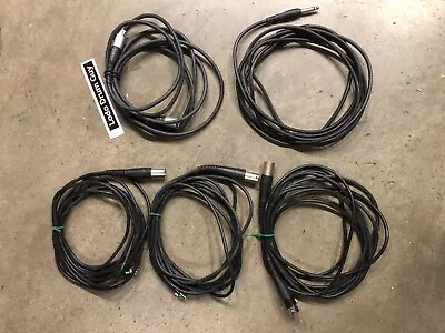 (3) SHURE (1) Planet Waves XLR Microphone Mic (1) Monster 1/4   Pro Cable #DE2 • $43.25