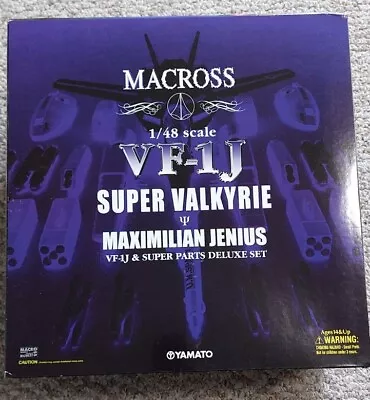 MIB 1/48 Yamato Macross VF-1J Max Super  Valkyrie And Super Parts Deluxe Set • $300