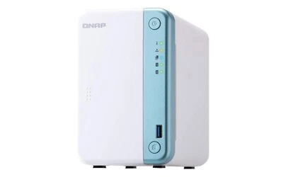 £180 • Buy QNAP TS-251D-4G Dual-Core Multimedia 2-Bay NAS W/PCIe Port For 2.5/5GbE &M.2 SSD