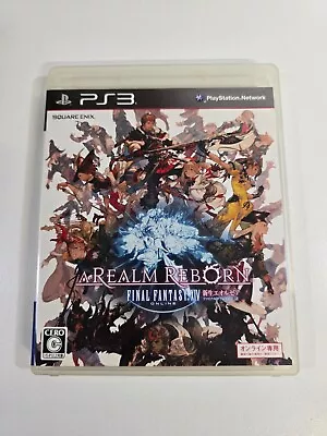 A Realm Reborn Final Fantasy XIV Online - PS3 NTSC-J Japan Variant • $15