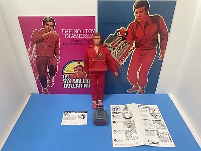 Vintage Kenner Six Million Dollar Man 1st Edition W/engine Block 1975. • $124.99