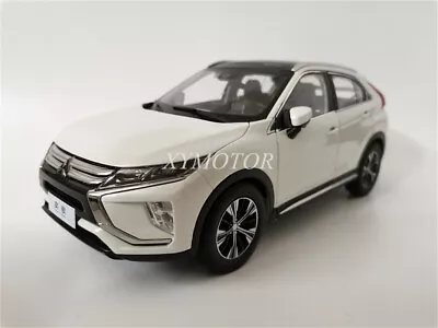 1/18 Mitsubishi ECLIPSE CROSS Diecast Model Car Toy Gifts Display White/Blue/Red • $140.25