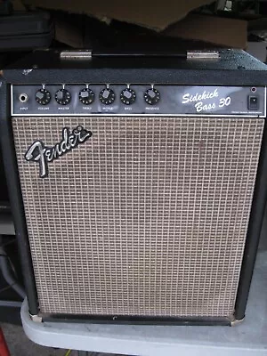 Vintage Working FENDER Sidekick Bass 30 Combo Amplifier 1980s Made In Japan • $225