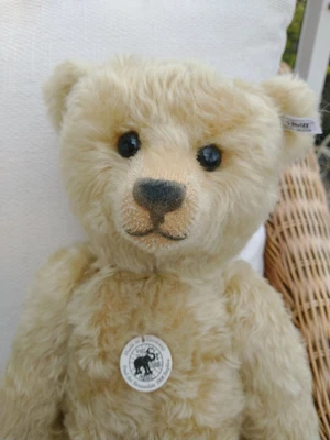 £260 • Buy Steiff Replica 1908 ' Growling Paul'  Mohair Bear Blond 46cm