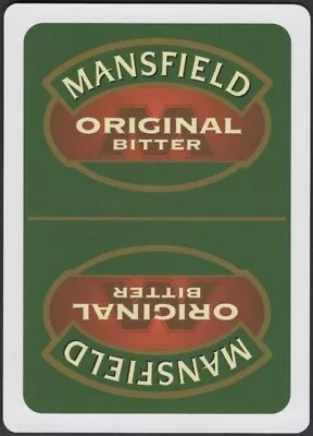 £1.93 • Buy Playing Cards Single Card Old Wide * MANSFIELD BITTER Brewery Beer Advertising B