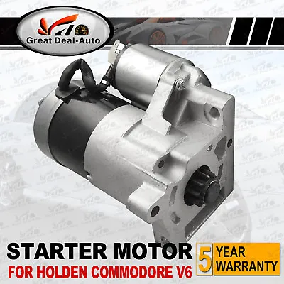 Starter Motor For Holden Commodore VT VX VY Monaro V2 3.8L V6 Ecotec L67 Petrol • $93