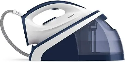 £242.55 • Buy Philips - Iron With Steam, Soleplate Of Ceramic, 1,6 M, 180 G/ Min, Blue, 1,1 L