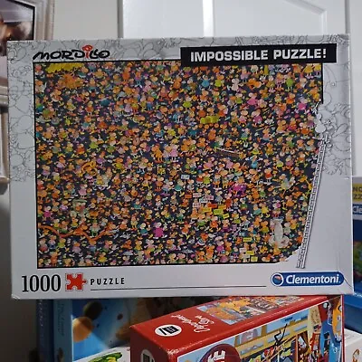 Clementoni - 1000 Piece - Mordillo Impossible Cartoon - Jigsaw Puzzle • $10