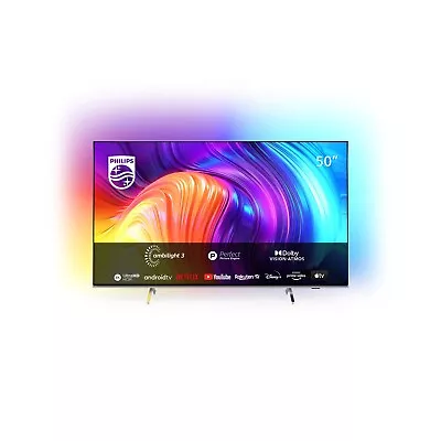 £519.96 • Buy Philips Philips PUS8507/12 50 Inch 4K HDR Android TV With Ambilight 50PUS8507/12