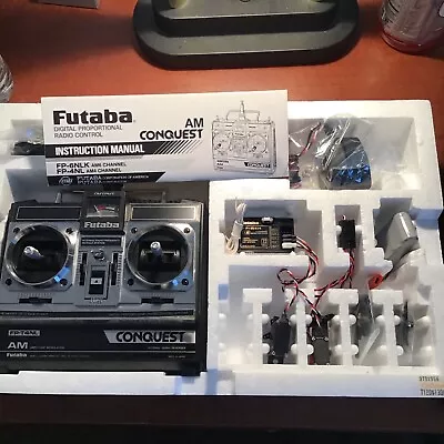 New In Box (Old Stock) Futaba FP-4NL Conquest FM Radio System 72 MHZ Aircraft Rc • $69.97