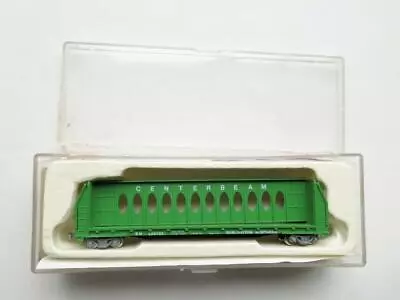 Con-Cor 0001-01231E N Scale Burlington Northern Centerbeam Flatcar LN/Box • $19.99