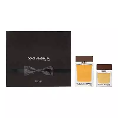 D&g The One For Him Gift Set 100ml Edt Spray + 30ml Edt Spray - New - Free P&p • £74.95