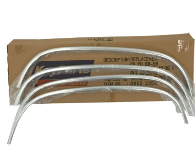 $115.75 • Buy 88-98 Chevy Gmc Chrome Wheel Opening Molding 4 Piece Set W/screws