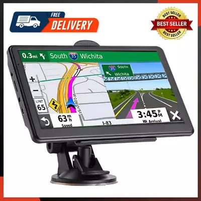 NEW Car Truck GPS Navigation 7 Inch Touch Screen 2023 Garmin Spoken Direction • $69.89