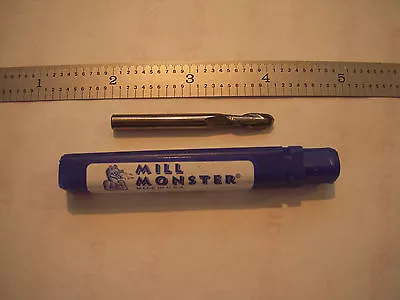 New Mill Monster Usa Solid Carbide B.n.  C.c. 5mm Cut X 16mm Loc X 51mm Oal     • $18.79