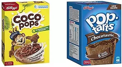 Kellogg'S Coco Pops 650 G Chocolatey & Pop Tarts Kellogg'S Pop Tarts Chocot... • $19.19