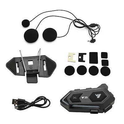 Universal Wireless Player Helmet Bluetooth Earphone Headset Y20 For Moto T9 • $26.68