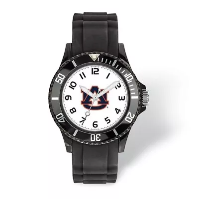 Auburn University Mens Scholastic Silicone Strap Quartz Watch Style AU170 $73.90 • $73.90