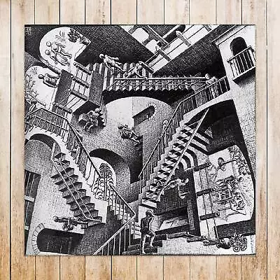 Optical Illusions Print - The Impossible World Print - MC Escher Art • £20.55