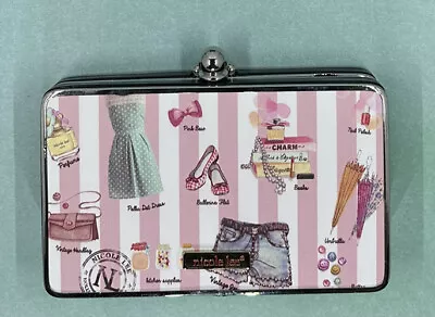 Nicole Lee Small Purse DOLL HOUSE Hard Sided Clutch With Chain Strap • $9.99