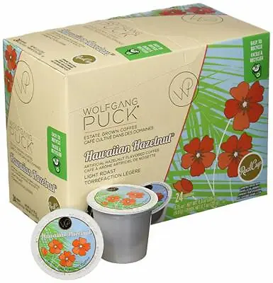 Wolfgang Puck Hawaiian Hazelnut Coffee 24 To 192 K Cups Pick Any Size FREE SHIP • $23.99