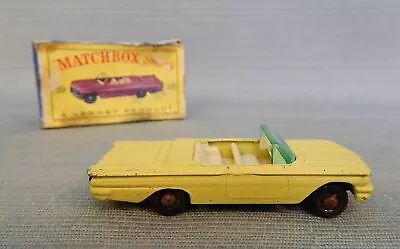 Matchbox Vintage Yellow Pontiac Convertible No. 39 • $29.99