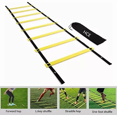 4 Meter Agility Speed Ladder Carry Bag Soccer Fitness Gym Sports Training • $22.99