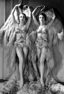 Burlesque Girls 1920s-flapper-dancers 8X10  Photo Vintage • $8.99