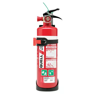 QUELL Kitchen/ Garage Fire Extinguisher 1Kg 127414 • $89.95