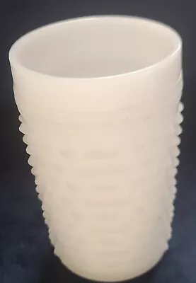 VINTAGE MILK GLASS HOBNAIL Tumbler • $4.50