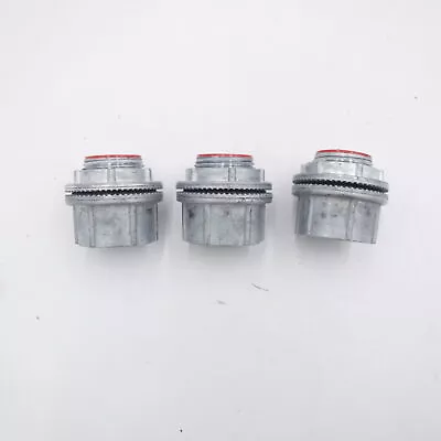 Set Of 3 Myers 1  Basic Hub Connectors For Steel/Aluminum Conduit • $15.12