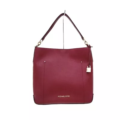 Auth MICHAEL KORS - Bordeaux Leather Handbag • $107