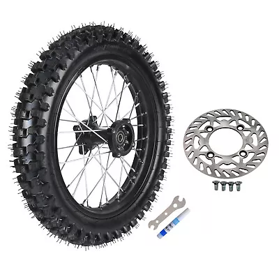 $165.79 • Buy  90/100-16 Rear Wheel Tire Rim 16'' Disc Rotor Pitpro Dirt Bike CR85RB KX100 XR