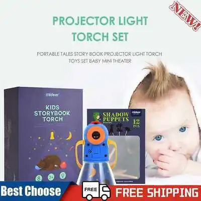 £22.31 • Buy Portable Tales Mini Theater Torch Projector Lantern Starry Sky For Children Gift