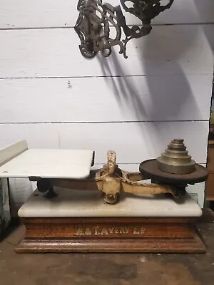 £100 • Buy Vintage Avery Scales Old Butcher Shop, Grocers Antique 