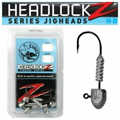 $9.90 • Buy TT Lures HeadlockZ FINESSE Fishing Jigheads Jig Heads - Choose Weight Size BRAND