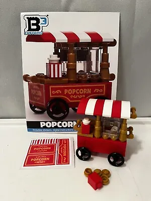 B3 Customs Vending Cart Popcorn Custom MOC Made With 100% Official LEGO • $23.49