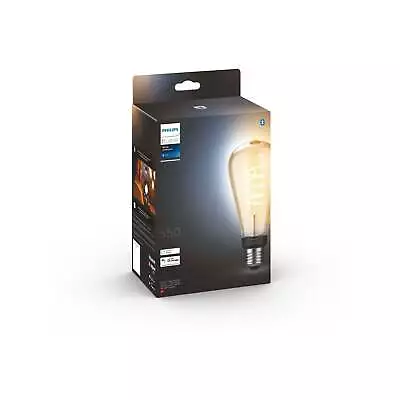 Philips Hue ST72 E27 LED 550Lm White Ambient 7W Smart Filament Globe • $126.95