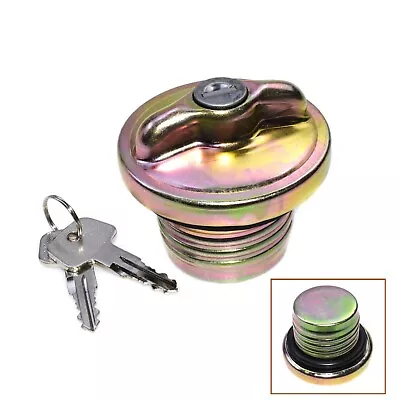 $17.18 • Buy For VW BUG GHIA SUPER BEETLE Karmann Ghia Locking Gas Cap 321201551H,113201551H