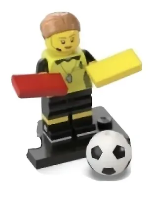 Lego Football Soccer Ref Col24-1 Referee Brand New • $5.99