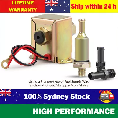 Electric Fuel Pump 12V Petrol Diesel Gaoline Transfer Pump Inline E8012S Truck • $24.99