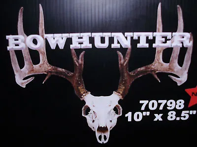 Mathews  European Mount Picture  Bowhunter Decal  Die Cut 10  X 9   • $15