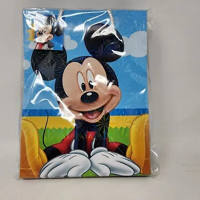 Disney Mickey Mouse Goody Bag Party Goodie Gift Birthday Candy Bags Assorted 6pc • $13.81