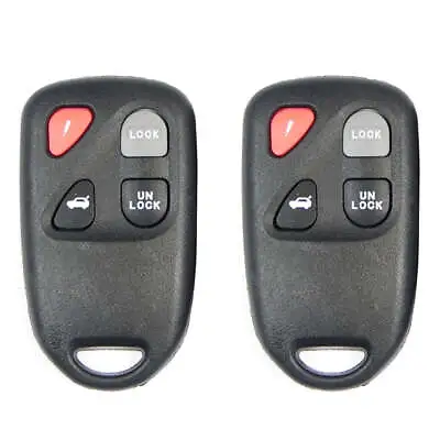 Keyless Remote Control Fob Case Shell 4B Compatible With Mazda KPU41805 (2 Pack) • $11.21